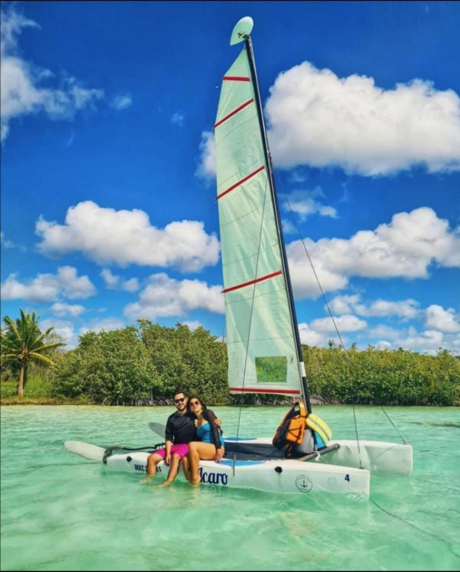 فندق Casa Arte Y Selva Bacalar - Free Bikes & Kayyaks المظهر الخارجي الصورة